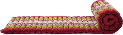 Vista 373 de Leewadee colchón tailandés enrollable para cama de invitados, tapete de yoga, para masaje tailandés, ecológico, orgánico y natural.