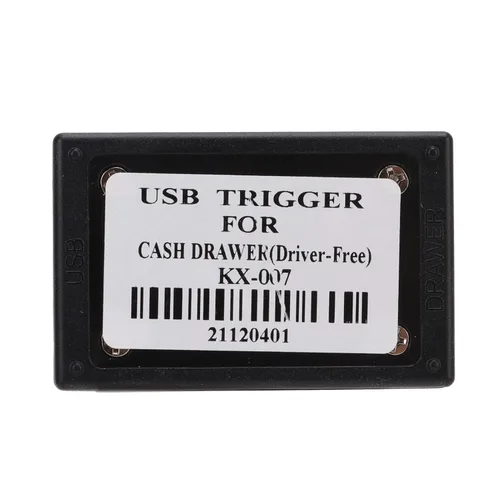 Vista 7 de Dioche Controlador de cajón de efectivo, alimentado por USB, Plug and Play, conexión múltiple, material ABS para control de cajones de efectivo