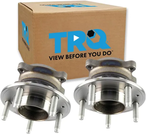 Vista 81 de Conjunto de rodamiento de rueda delantera de 2 piezas y buje TRQ Compatible con Pontiac Solstice 2006-2009 Saturn Sky 2007-2010