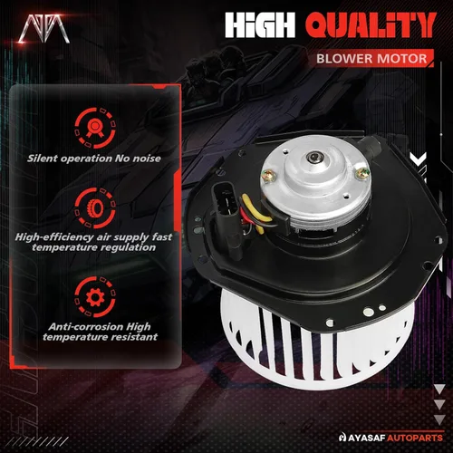 Vista 4 de MAYASAF 700092 Conjunto de motor ventilador HVAC compatible con Chevy Astro/Blazer/Corvette/Camaro, para GMC Safari/Sonoma/Jimmy, para Buick