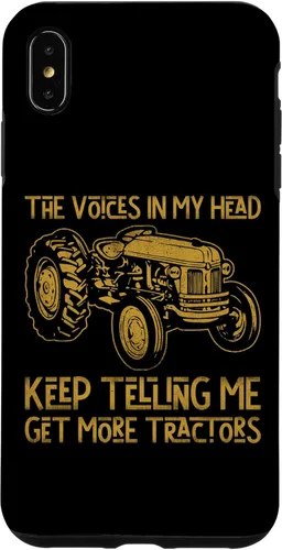 Vista 11 de Funda para iPhone SE (2020) / 7 / 8 The Voices In My Head Keep Telling Me Get More Tractores