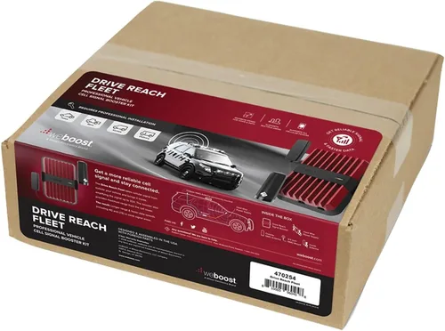 Vista 9 de weBoost Drive Reach Fleet (470254) Amplificador de señal de teléfono celular para cualquier vehículo de flota - Verizon, AT&T, T-Mobile, Sprint