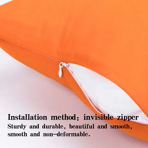 Vista 4 de NTBAY Juego de 2 fundas de almohada con cremallera para niños pequeños, 100% microfibra cepillada de 13 x 18 pulgadas, súper suaves y acogedoras