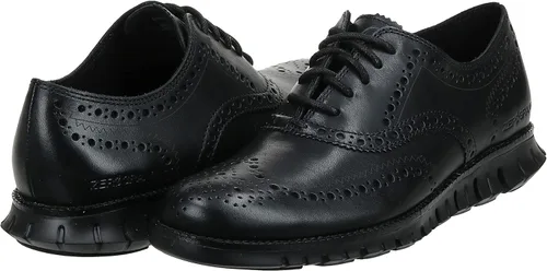 Vista 7 de Cole Haan Zerogrand Wingtip Oxford para hombre, Arena piel-costa