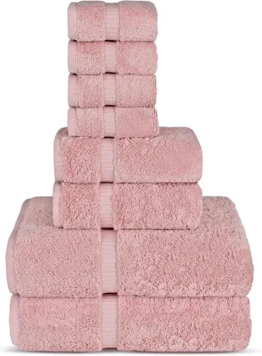 Vista 37 de Chakir Turkish Linens - Toallas turcas de 100% algodón, suaves y absorbentes (12 paños, color gris)