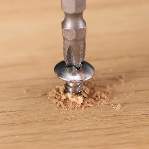 Vista 7 de Tornillo de madera #4 x 1, 100 tornillos autorroscantes rápidos Phillips de acero inoxidable 18-8 (304) SG TZH