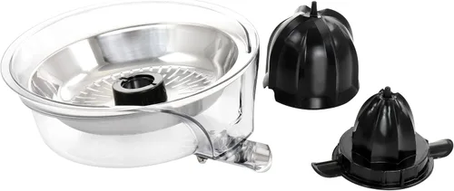 Vista 8 de MegaChef Exprimidor eléctrico de cítricos de acero inoxidable