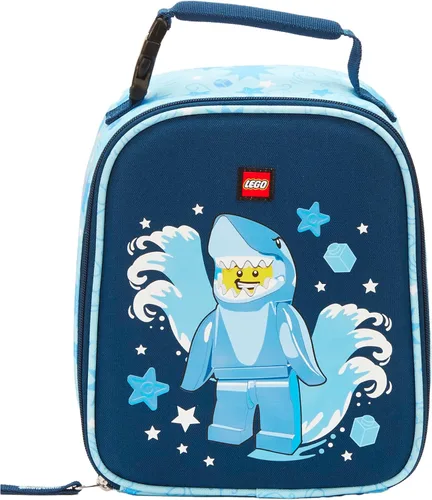 Vista 2 de LEGO CHARACTER - Lonchera térmica suave y reutilizable, contenedor de comida para niños y niñas, perfecta para la escuela o viajes, bolsa de comida