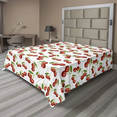 Vista 97 de Ambesonne Sábana encimera de reglas de baño, texto de texto de texto de «Don't Spread Gérmenes» con estampado de dibujos animados, suave y cómoda