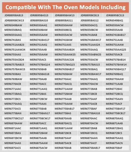 Vista 6 de Elemento calefactor del horno para Maytag 74004107, 7406P428-60