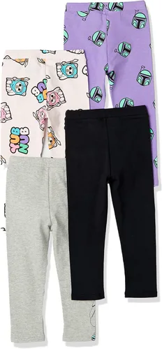 Vista 40 de Amazon Essentials Disney Marvel Star Wars Frozen Leggings para niñas y niños pequeños, multipaquetes