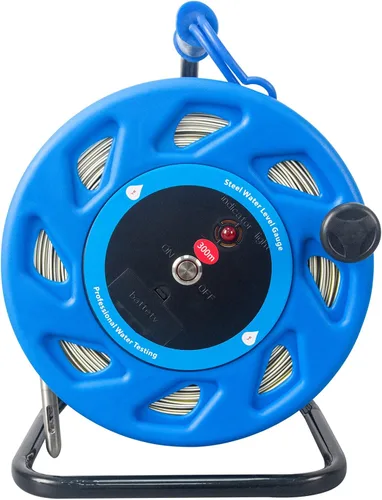 Vista 7 de Medidor de nivel de agua para pozos de monitoreo de aguas subterráneas Cinta de acero de alta precisión Medidor de nivel de agua para mediciones