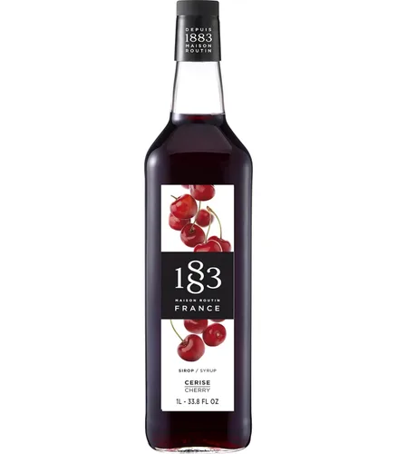 Vista 43 de 1883 Jarabe de manzana para bebidas, fabricado en Francia, botella de vidrio de 1 litro