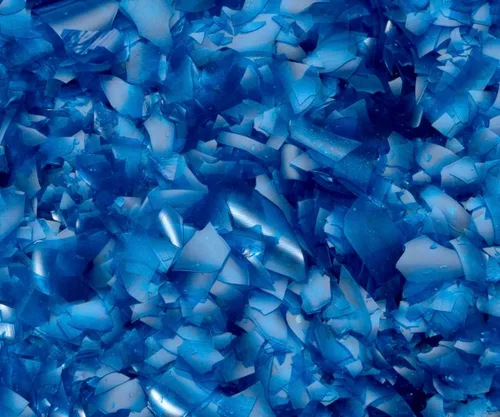 Vista 5 de Sweet Eva's Comestible azul brillante: brillo / brillo / escamas para decoración de pasteles y cupcakes / chispas / formas / kosher / decoración
