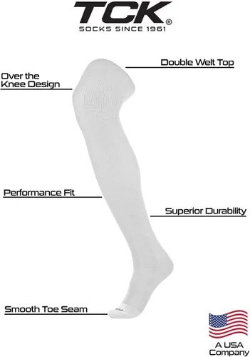 Vista 2 de TCK Socks Por encima de la rodilla para hombre