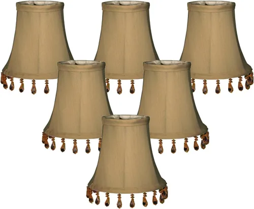 Vista 10 de Royal Designs, Inc. CS-313B-5AGL Pantalla de Araña de Campana con Cuentas, 3 x 5 x 4 pulgadas, Oro Antiguo