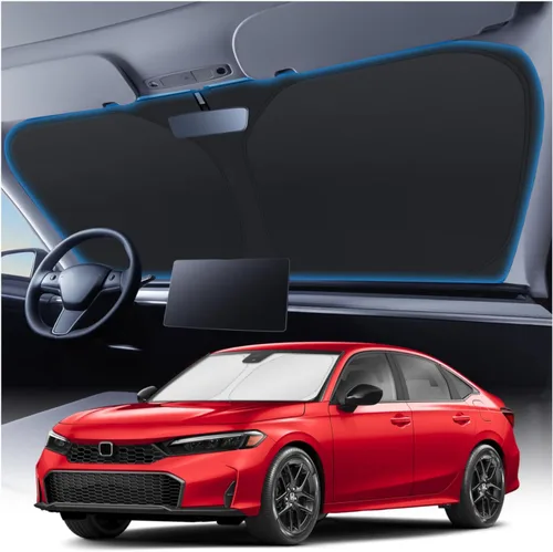 Vista 192 de KUST Parasol para parabrisas para Ford Fusion 2013-2020 2021, accesorios, pantalla de ventana, protector de visera solar, plegable, bloquea