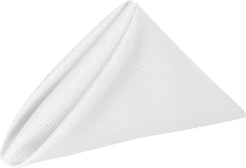 Vista 21 de Ultimate Textile -1 docena- Servilletas de tela de poliéster de 20 x 20 pulgadas, color azul aguamarina