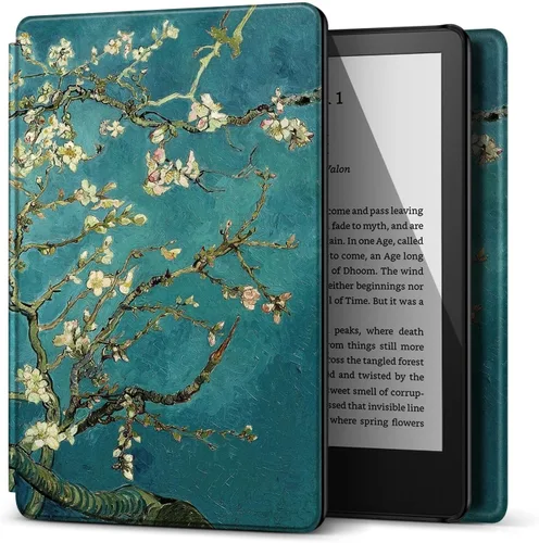 TNP - Funda protectora para Kindle de 6 pulgadas (versión 2022) de 11ª generación, funda protectora ligera e inteligente con función de apagado y