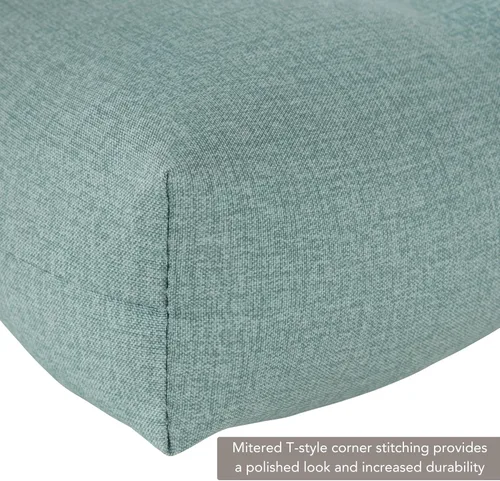 Vista 26 de Greendale Home Fashions Aloha - Cojín para silla de respaldo alto para exteriores de 44 x 22 pulgadas