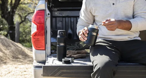 Vista 6 de Jarra de alimentos Thermos King, inoxidable, 24 onzas, Acero inoxidable