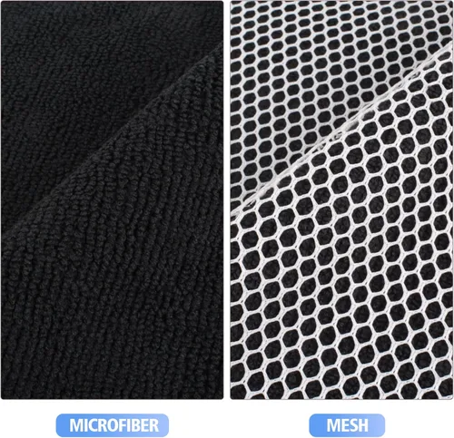 Vista 6 de KinHwa Paños de Cocina para Platos de Microfibra Absorbente de Secado Rápido con Lado de Fregado Poly Scour Ideal para Limpieza de Cocina