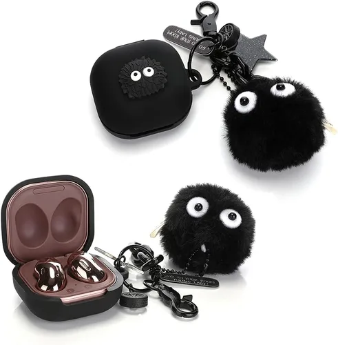 Vista 5 de Funda para Samsung Galaxy Buds FE(2023) / Buds2 Pro (2022) / Buds 2 (2021) / Buds Pro (2021) / Buds Live (2020) auriculares con cordón para muñeca