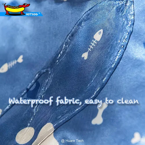 Vista 6 de HOTDOG Almohadilla térmica para perros, cama térmica para perros con temperatura ajustable, almohadilla térmica para gatos, almohadilla térmica