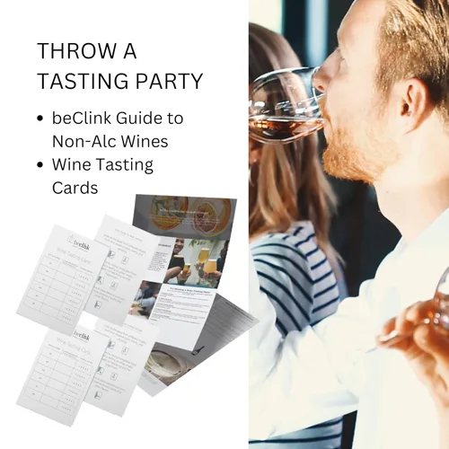 Vista 6 de Muestreador rojo sin alcohol - Cinco (5) botellas de 25.4 fl oz cada una - Con Elivo Cardio Red, Lussory Organic Merlot, Etoile Cab, Lussory