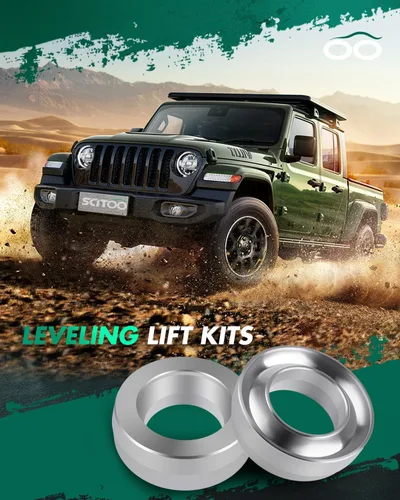 Vista 7 de SCITOO Kit de elevación de nivelación delantera de 2 pulgadas para Dodge 1994-2018 Espaciador de puntal de elevación compatible para Dodge para Ram