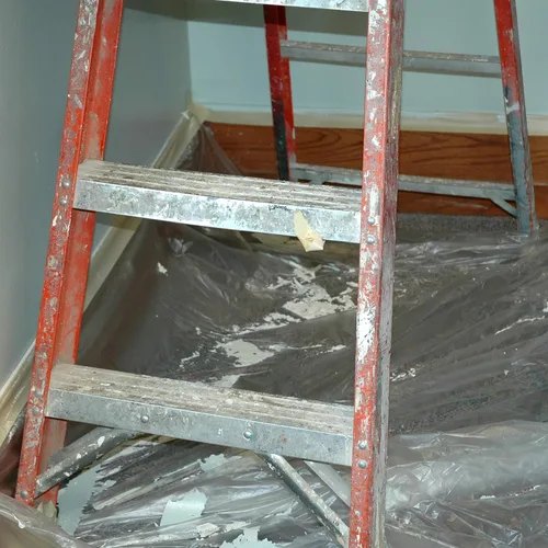 Vista 4 de Trimaco 03307 SuperTuff - Paño de plástico, 9 pies x 12 pies, 108 pies cuadrados