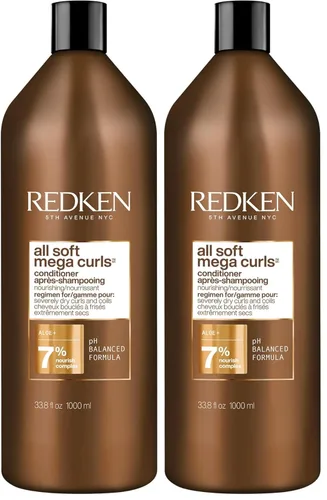 Vista 12 de Redken Acondicionador suave para cabello rizado y enrollado extremadamente seco, nutre y suaviza el cabello muy seco