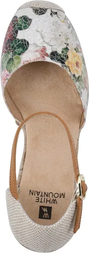 Vista 6 de WHITE MOUNTAIN Sandalias de cuña Mamba para mujer