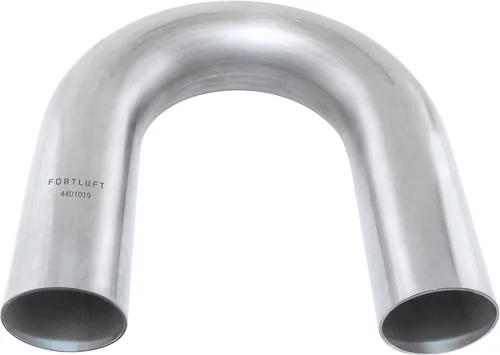 Vista 48 de FORTLUFT - Tubo de escape doblado (Tubo recto, 2.50"/63.5mm)