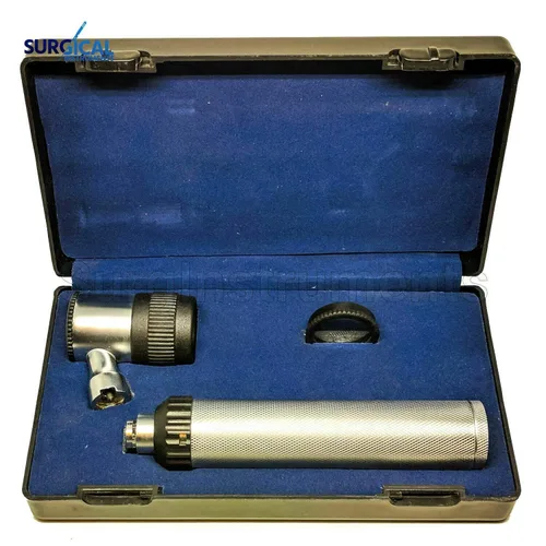 Vista 2 de SURGICAL ONLINE Dermatoscopio gris Dermascope de diagnóstico de la piel Dermatoscopio fijado instrumentos dérmicos