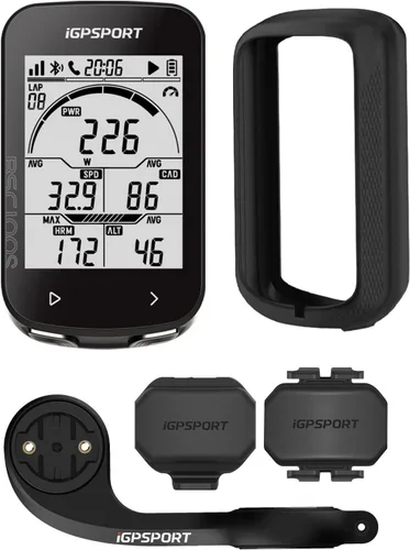 Vista 10 de iGPSPORT BSC100S Computadora GPS para Bicicleta Inalámbrica, Pantalla LCD de 2.6'' 40H Recargable Impermeable Computadora de Ciclismo Bluetooth ANT+