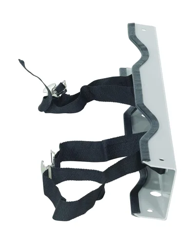 Vista 2 de Vestil CB-W-2S Soporte de pared para 2 cilindros, acero, plata