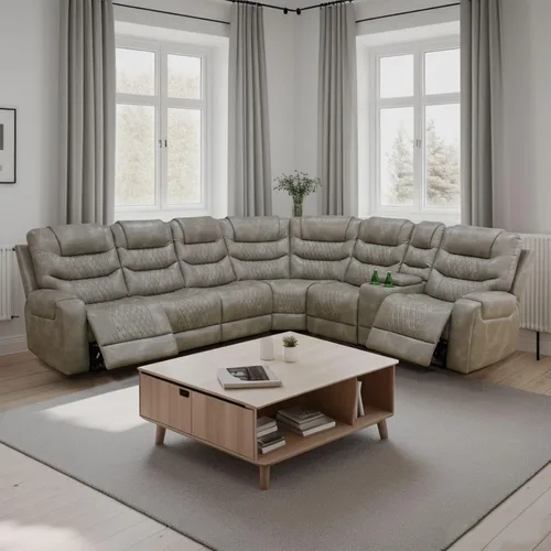 Vista 11 de Juego de sofá modular Max para sala de estar, apartamento, habitación de invitados, sala de juegos y oficina