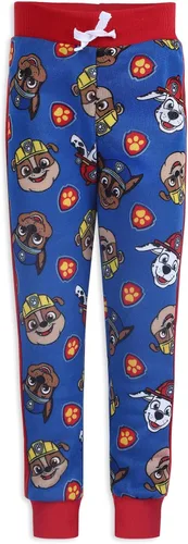 Vista 4 de Paw Patrol Nickelodeon Boys Sweatshirt and Jogger Set for Toddler and Little Kids BlueNavyRed