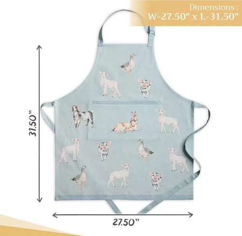 Vista 22 de Maison d' Hermine Delantales para mujer con bolsillo, 100% algodón (27.50 x 31.50 pulgadas)
