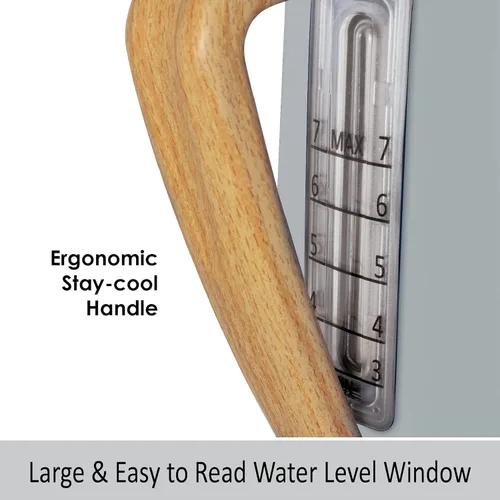 Vista 3 de Chantal Oslo - Tetera eléctrica inalámbrica (Blue Cove)