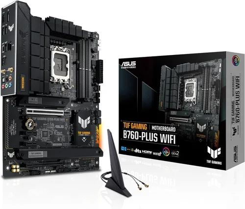 Vista 14 de ASUS - Placa base Prime B760M-A D4 Intel® B760 (LGA 1700)(13ª y 12ª generación) mATX, PCIe 4.0, 2 ranuras M.2, LAN 2.5Gb, DisplayPort, Dual HDMI
