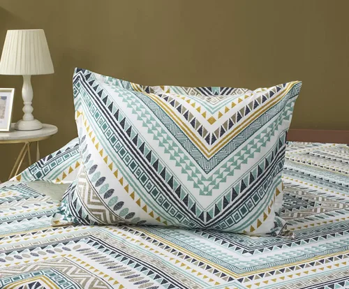 Vista 83 de Sleepbella - Edredón tamaño individual, algodón de 600 hilos, patchwork a rayas en blanco y azul marino, diseño reversible en azul, con relleno