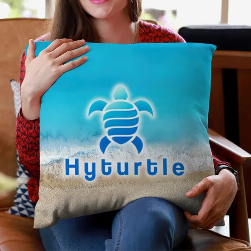 Vista 6 de Hyturtle Almohada conmemorativa personalizada de condolencias con inserto de 12 x 12 pulgadas, regalos impresos de doble cara para la pérdida de un