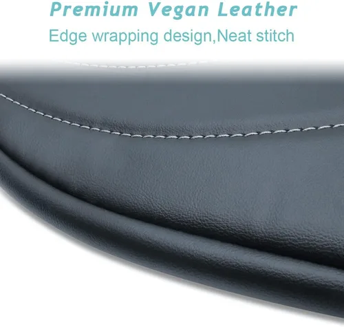 Vista 4 de BestEvMod Funda para reposabrazos de consola central compatible con Mustang Mach-E Mach e 2021 2022 2023, accesorios interiores, protector de cuero