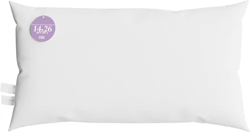 Vista 15 de Looms & Linens - Fundas de almohada lumbar para decoración del hogar, relleno de poliéster suave para apoyo de espalda y fundas de almohada