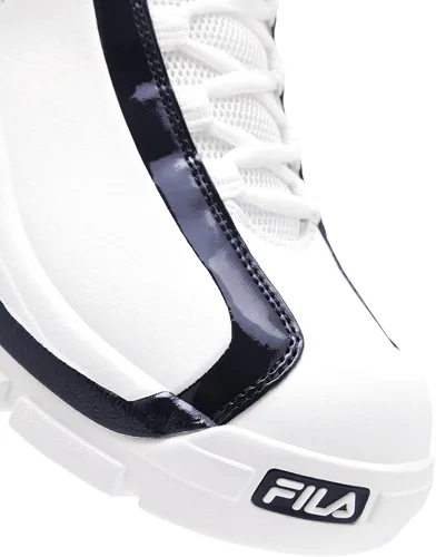 Vista 7 de Fila Grant Hill 2 - Tenis de baloncesto para hombre, color blanco, azul marino, rojo, 125 BlancoAzul MarinoRojo