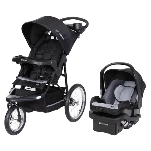 Vista 13 de Baby Trend Sistema de viaje Expedition® Jogger con asiento infantil para automóvil EZ Flex-Loc®, Azul Milenio