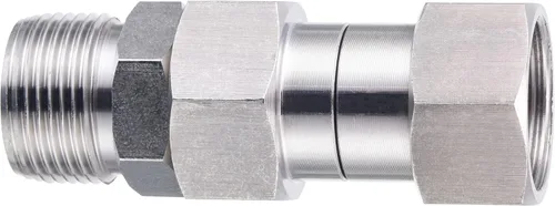 Vista 6 de PWACCS Lavadora a presión giratoria, junta giratoria M22 de 0.551 in, acero inoxidable, 5000 PSI