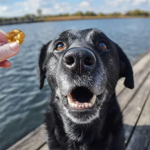 Vista 8 de Pet 'n Shape Chik 'n Rice Balls - Golosinas para perros - 1 libra
